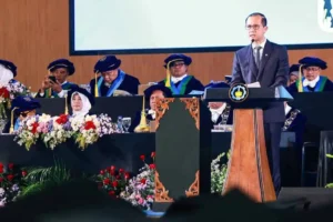 Menteri Transmigrasi Iftitah Sulaiman Saat Menyampaikan Pernyataan Resmi Soal Prioritas Anggaran Kementerian