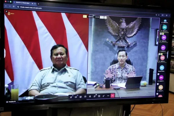 Ahy Rapat Terbatas Bersama Presiden Prabowo